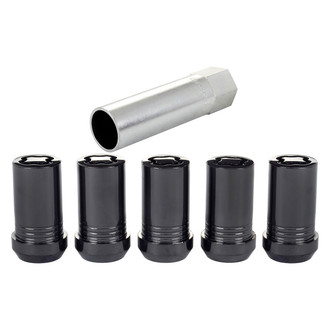 McGard® - Chrome Black Cone Seat Tuner Wheel Lock Set