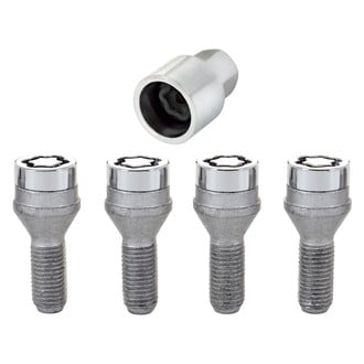 McGard® - Chrome Silver Cone Seat Bolt Wheel Lock Set