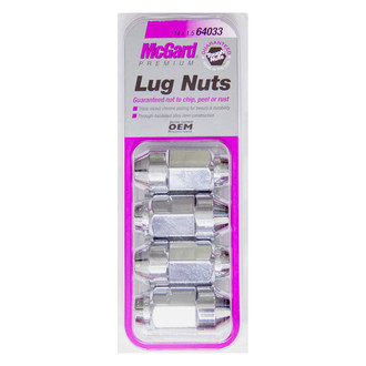 McGard® - Chrome Silver Cone Seat Bulge Lug Nuts