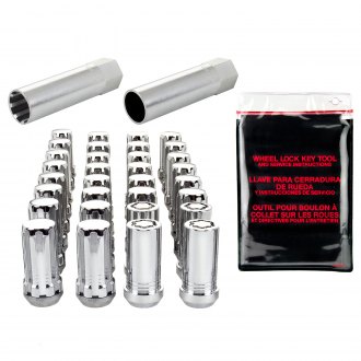 McGard® - Chrome Silver Cone Seat SplineDrive Lug Wheel Installation Kit