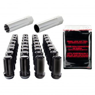 McGard® - Chrome Black Cone Seat SplineDrive Lug Wheel Installation Kit