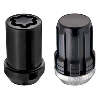 McGard® - Chrome Black Cone Seat SplineDrive Lug Wheel Installation Kit