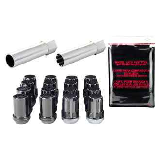 McGard® - Chrome Black Cone Seat SplineDrive Lug Wheel Installation Kit