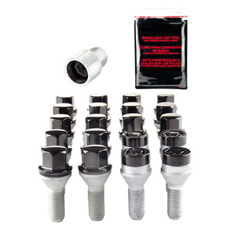 McGard® 67261BK - Black Cone Seat Bolt Lug Wheel Installation Kit