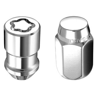 McGard® - Chrome Silver Cone Seat Long Lug Wheel Installation Kit