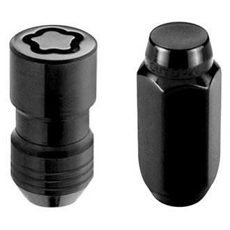 McGard® - Chrome Black Cone Seat Long Lug Wheel Installation Kit