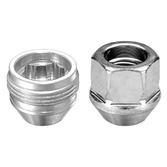 McGard® 84519 - Zinc Silver Cone Seat Under Hub Cap Lug Wheel Installation Kit