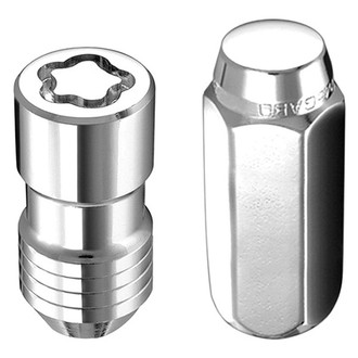 McGard® - Chrome Cone Seat Long Lug Wheel Installation Kit