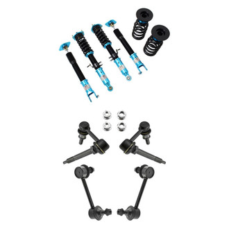 Megan Racing® - 2-Pc EZ II Series Coilover Damper Kit