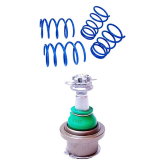 Megan Racing® - 2-Pc Manzo™ Lowering Coil Spring Kit