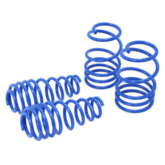 Megan Racing® - 1.38" x 2" Manzo™ Front and Rear Lowering Coil Springs