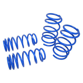 Megan Racing® - 1" x 1" Manzo™ Front and Rear Lowering Coil Springs