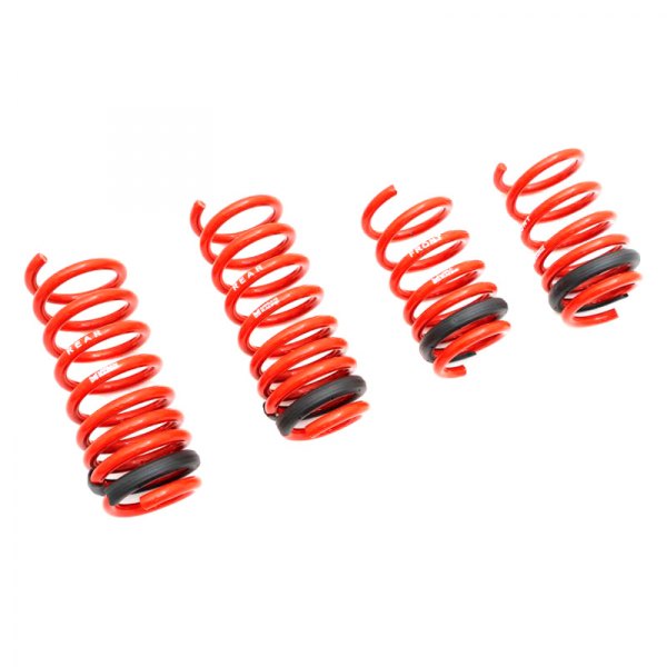 Megan Racing® - 1.5" x 1.4" Front and Rear Lowering Coil Springs