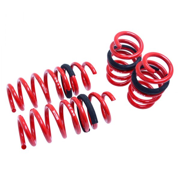 Megan Racing® - 0.75" x 1.25" Front and Rear Lowering Coil Springs