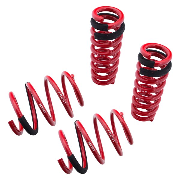 Megan Racing® - 1.5" x 1.5" Front and Rear Lowering Coil Springs