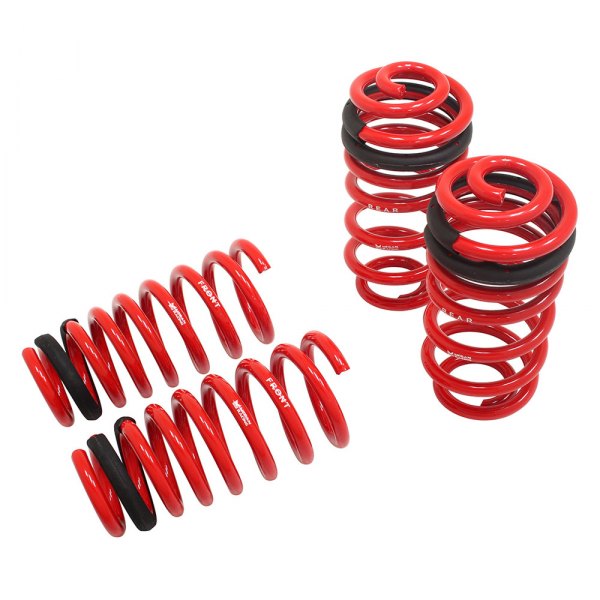 Megan Racing® - 0.8" x 1.4" Front and Rear Lowering Coil Springs