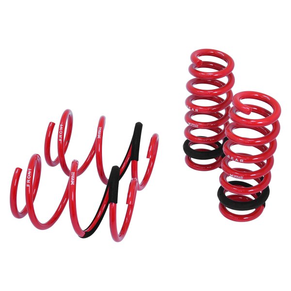 Megan Racing® - 1.26" x 1.26" Front and Rear Lowering Coil Springs