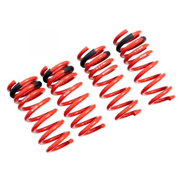 Megan Racing® - 1.26" x 1" Front and Rear Lowering Coil Springs