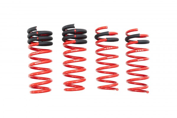 Megan Racing® - 1.22" x 1.06" Front and Rear Lowering Coil Springs