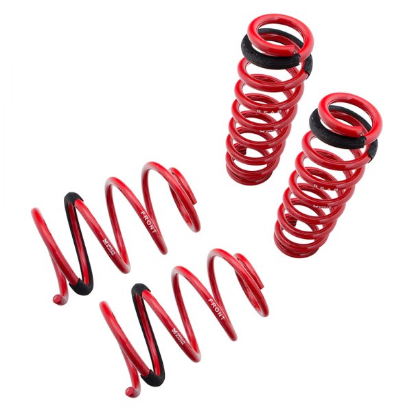 Megan Racing® - 1" x 0.75" Front and Rear Lowering Coil Springs