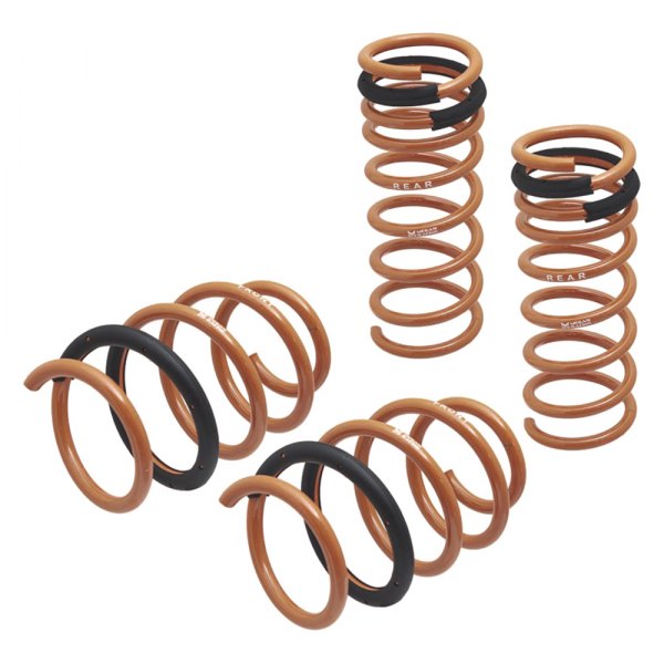Megan Racing® - 1.1" x 0.7" Front and Rear Lowering Coil Springs