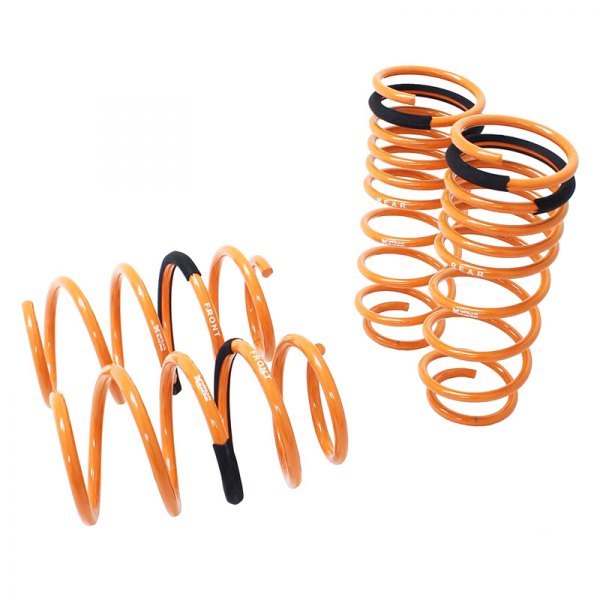 Megan Racing® - 1.38" x 1.34" Front and Rear Lowering Coil Springs