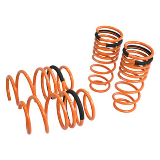 Megan Racing® - 1" x 1" Front and Rear Lowering Coil Springs