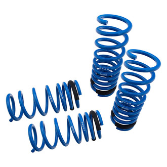 Megan Racing® - 1.25" x 1.25" Front and Rear Lowering Coil Springs