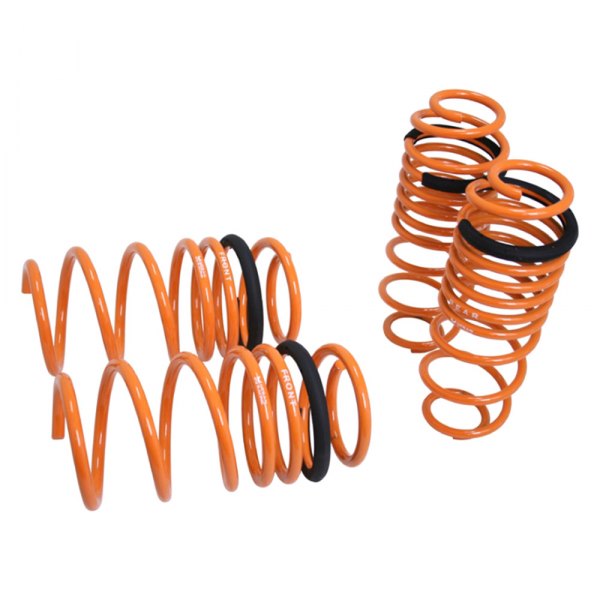 Megan Racing® - 1.25" x 1" Front and Rear Lowering Coil Springs