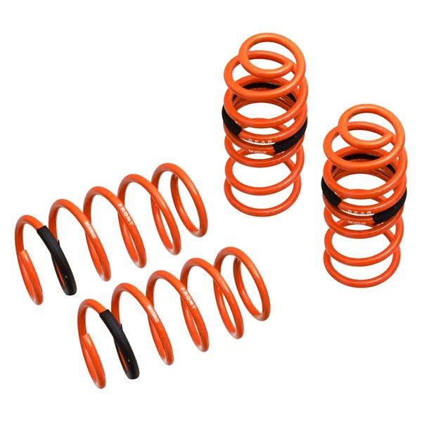 Megan Racing® - 1.46" x 1.54" Front and Rear Lowering Coil Springs