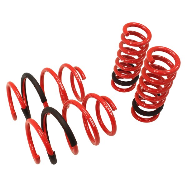 Megan Racing® - 0.75" x 0.75" Front and Rear Lowering Coil Springs