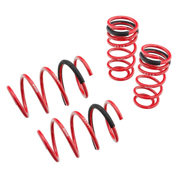 Megan Racing® - 0.5" x 0.75" Front and Rear Lowering Coil Springs