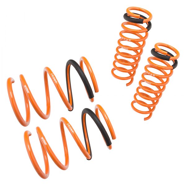 Megan Racing® - 1" x 1" Front and Rear Lowering Coil Springs