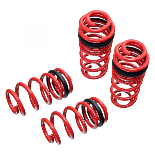 Megan Racing® - 1.77" x 1.73" Front and Rear Lowering Coil Springs