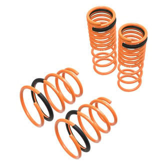 Megan Racing® - 1.46" x 1.02" Front and Rear Lowering Coil Springs