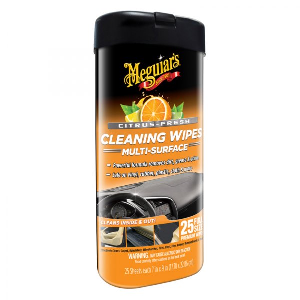 Meguiars® - Citrus-Fresh Cleaning Wipes