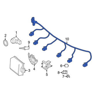 Mercedes-Benz OE - Front Parking Aid System Wiring Harness
