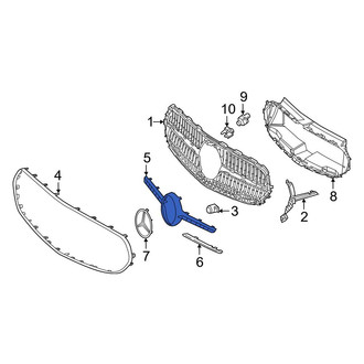 Mercedes-Benz OE - Front Grille Molding