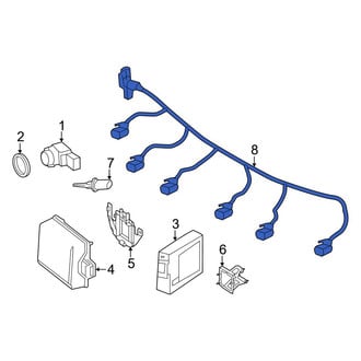 Mercedes-Benz OE - Front Parking Aid System Wiring Harness