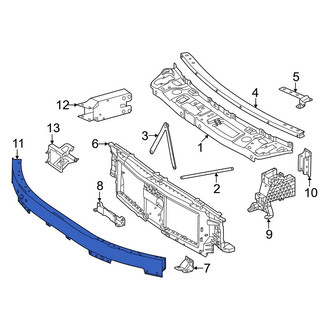 Mercedes-Benz OE - Front Bumper Impact Bar