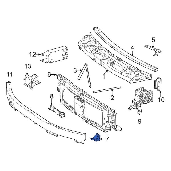 Radiator Support Bracket