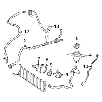 Mercedes-Benz OE - Cooling - Radiator & Components (Battery Cooling)