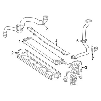Mercedes-Benz OE - Cooling - Radiator & Components (Auxilary Cooler)