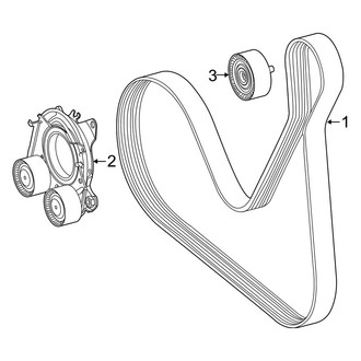 Mercedes-Benz OE - Cooling - Belts & Pulleys