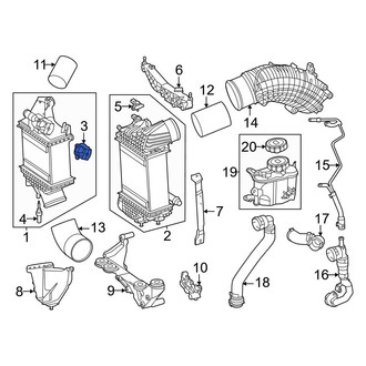 Mercedes-Benz OE - Turbocharger Boost Solenoid