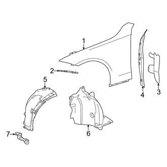 Mercedes-Benz OE - Fender & Components