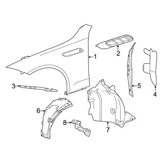 Mercedes-Benz OE - Fender & Components