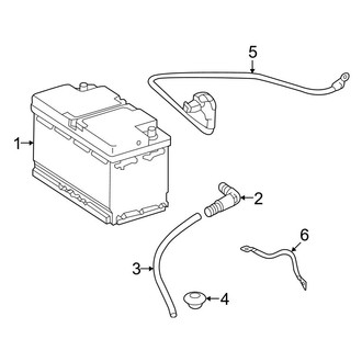 Mercedes-Benz OE - Electrical - Battery (Conventional), (Sedan)