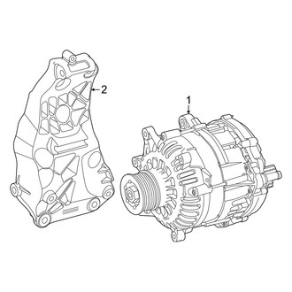 Mercedes-Benz OE - Electrical - Alternator (3.0L)