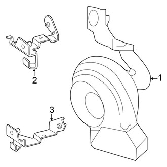 Mercedes-Benz OE - Electrical - Horn